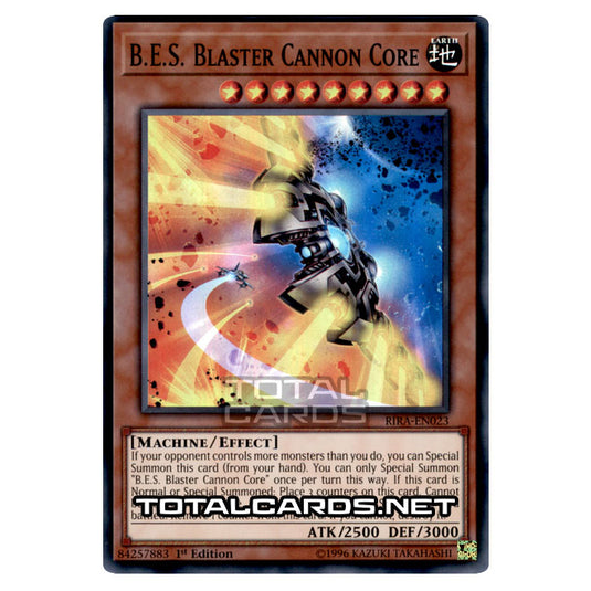 Yu-Gi-Oh! - Rising Rampage - B.E.S. Blaster Cannon Core (Super Rare) RIRA-EN023