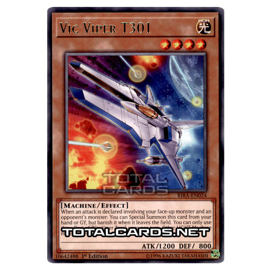 Yu-Gi-Oh! - Rising Rampage - Vic Viper T301 (Rare) RIRA-EN024