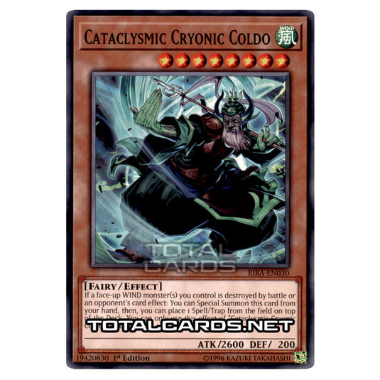 Yu-Gi-Oh! - Rising Rampage - Cataclysmic Cryonic Coldo (Common) RIRA-EN030