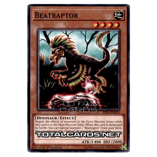 Yu-Gi-Oh! - Rising Rampage - Beatraptor (Common) RIRA-EN033