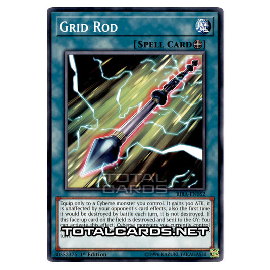Yu-Gi-Oh! - Rising Rampage - Grid Rod (Common) RIRA-EN052