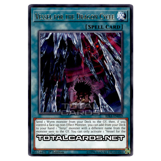 Yu-Gi-Oh! - Rising Rampage - Vessel for the Dragon Cycle (Rare) RIRA-EN059