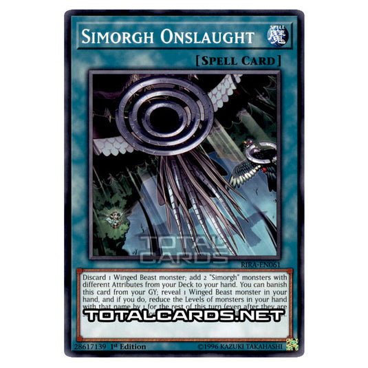 Yu-Gi-Oh! - Rising Rampage - Simorgh Onslaught (Common) RIRA-EN061