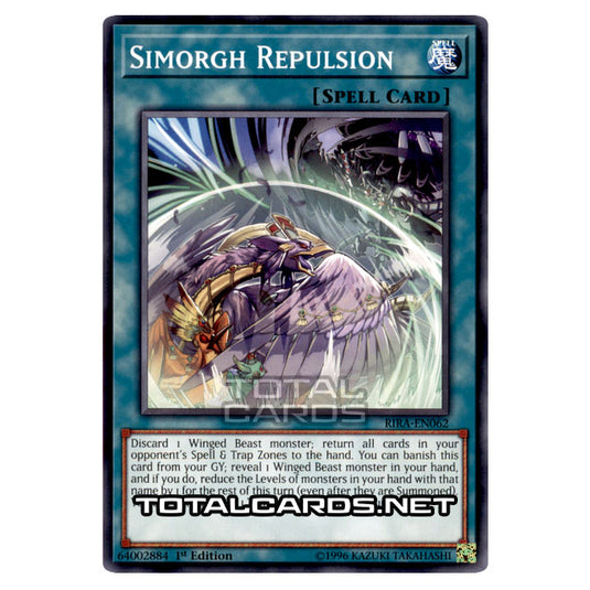 Yu-Gi-Oh! - Rising Rampage - Simorgh Repulsion (Common) RIRA-EN062