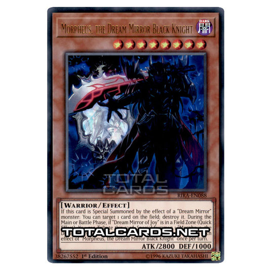 Yu-Gi-Oh! - Rising Rampage - Morpheus, the Dream Mirror Black Knight (Ultra Rare) RIRA-EN088