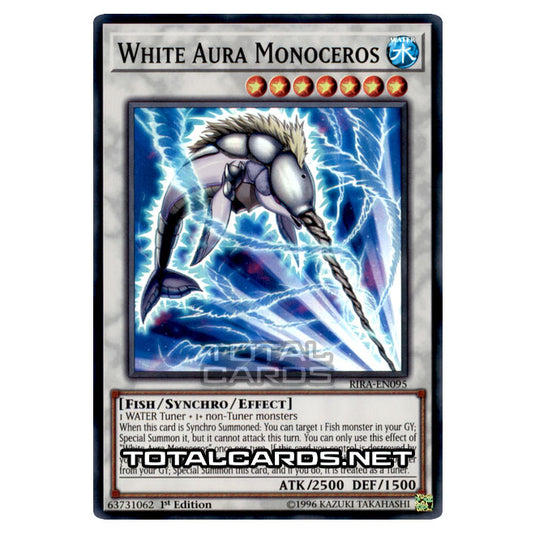 Yu-Gi-Oh! - Rising Rampage - White Aura Monoceros (Super Rare) RIRA-EN095