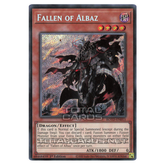 Yu-Gi-Oh! - Rise of the Duelist - Fallen of Albaz (Secret Rare) ROTD-EN011