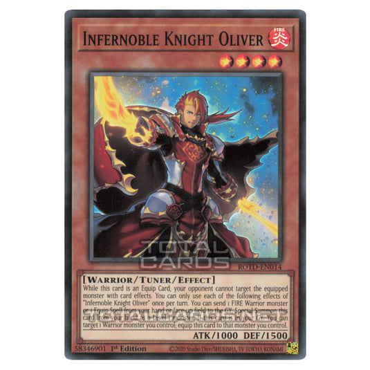 Yu-Gi-Oh! - Rise of the Duelist - Infernoble Knight Oliver (Super Rare) ROTD-EN014