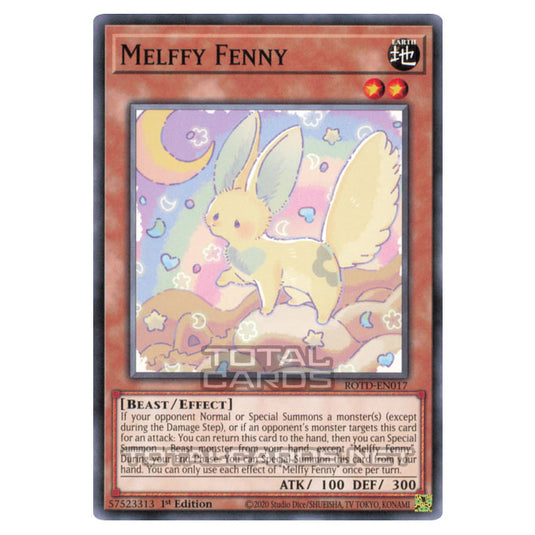 Yu-Gi-Oh! - Rise of the Duelist - Melffy Fenny (Common) ROTD-EN017