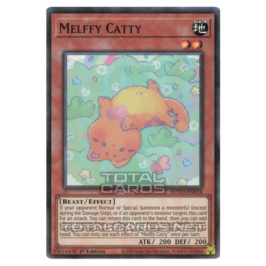 Yu-Gi-Oh! - Rise of the Duelist - Melffy Catty (Super Rare) ROTD-EN018