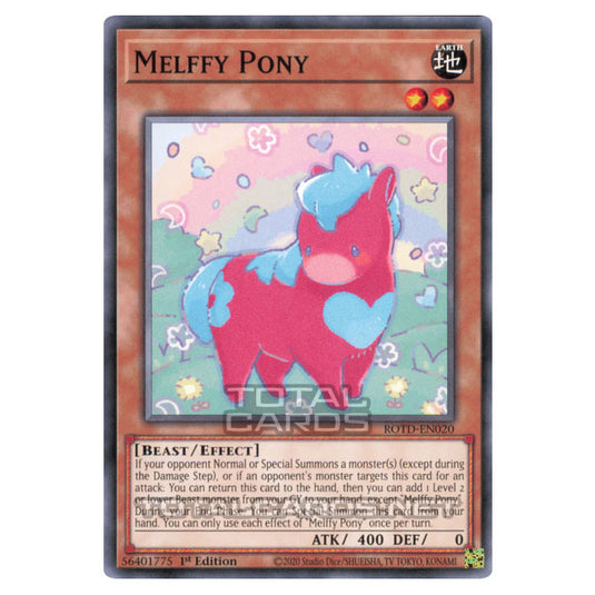 Yu-Gi-Oh! - Rise of the Duelist - Melffy Pony (Common) ROTD-EN020