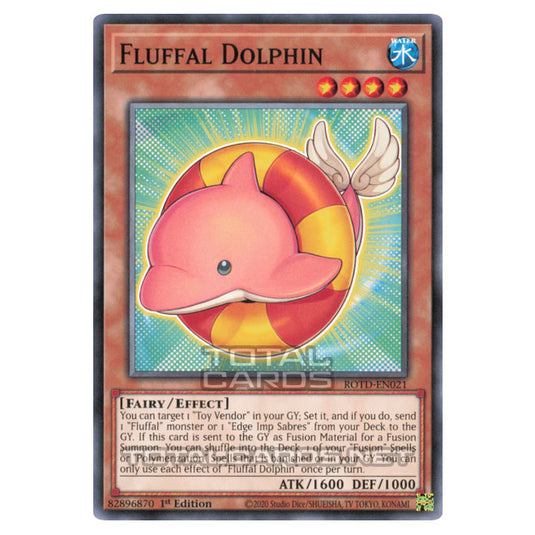 Yu-Gi-Oh! - Rise of the Duelist - Fluffal Dolphin (Common) ROTD-EN021