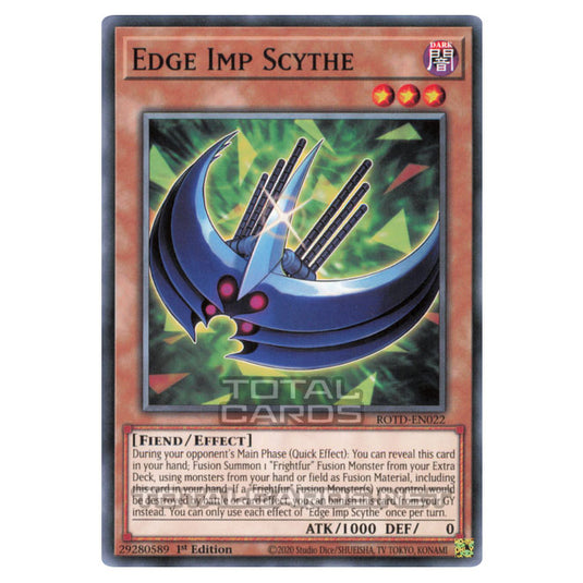 Yu-Gi-Oh! - Rise of the Duelist - Edge Imp Scythe (Common) ROTD-EN022