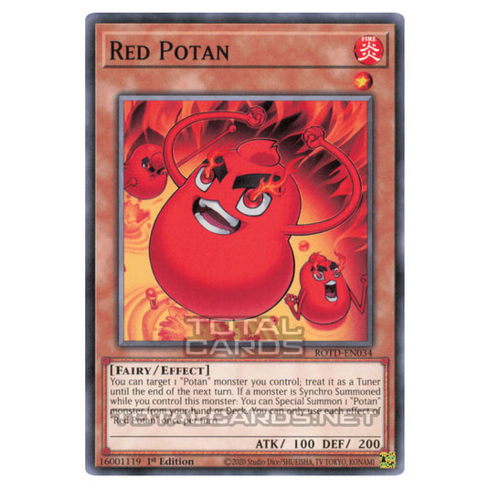 Yu-Gi-Oh! - Rise of the Duelist - Red Potan (Common) ROTD-EN034