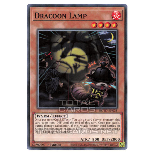 Yu-Gi-Oh! - Rise of the Duelist - Dracoon Lamp (Common) ROTD-EN035