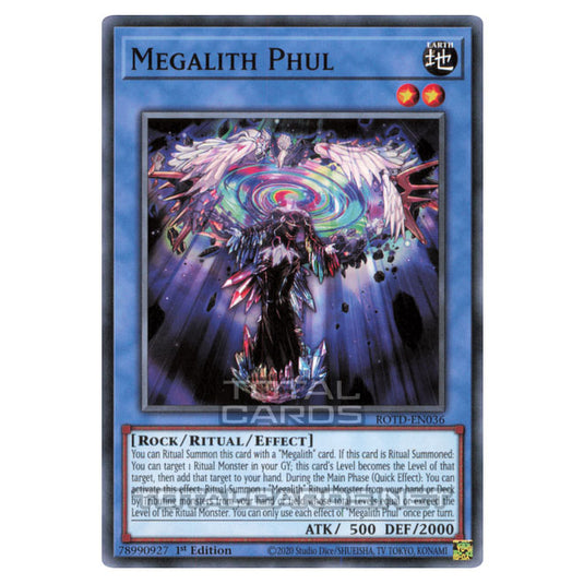 Yu-Gi-Oh! - Rise of the Duelist - Megalith Phul (Common) ROTD-EN036