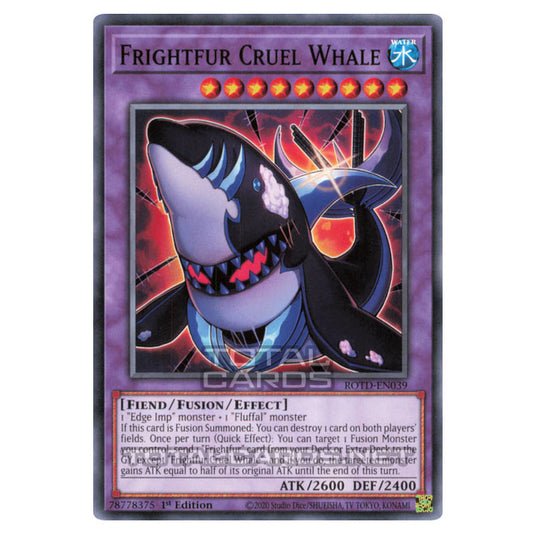 Yu-Gi-Oh! - Rise of the Duelist - Frightfur Cruel Whale (Common) ROTD-EN039