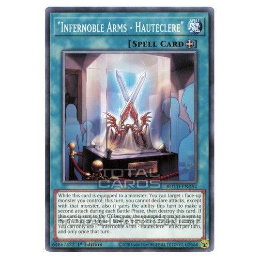 Yu-Gi-Oh! - Rise of the Duelist - Infernoble Arms - Hauteclere"" (Common) ROTD-EN054