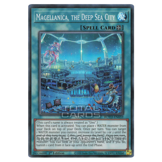 Yu-Gi-Oh! - Rise of the Duelist - Magellanica, the Deep Sea City (Super Rare) ROTD-EN059