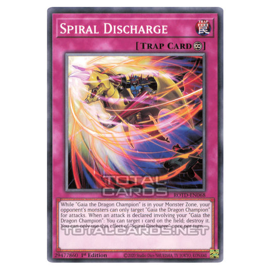 Yu-Gi-Oh! - Rise of the Duelist - Spiral Discharge (Common) ROTD-EN068