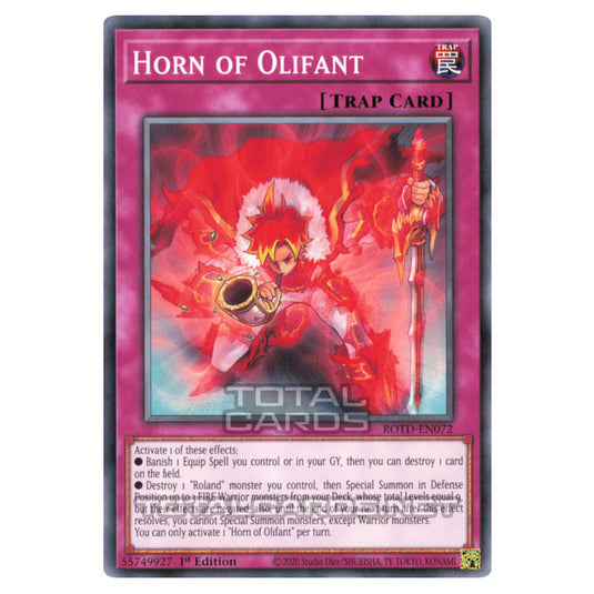 Yu-Gi-Oh! - Rise of the Duelist - Horn of Olifant (Common) ROTD-EN072