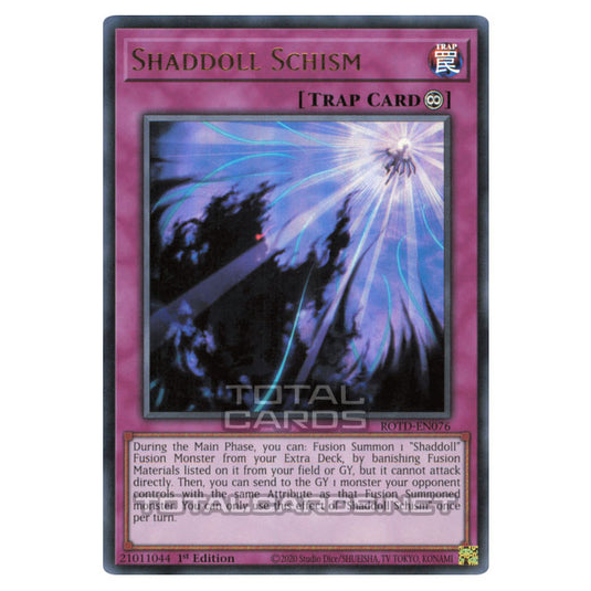Yu-Gi-Oh! - Rise of the Duelist - Shaddoll Schism (Ultra Rare) ROTD-EN076