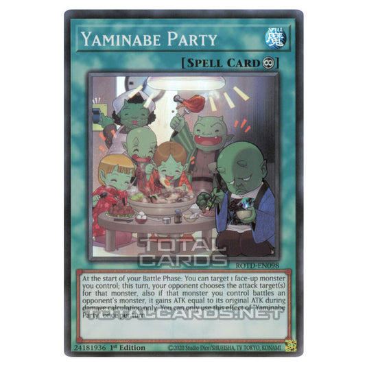 Yu-Gi-Oh! - Rise of the Duelist - Yaminabe Party (Super Rare) ROTD-EN098