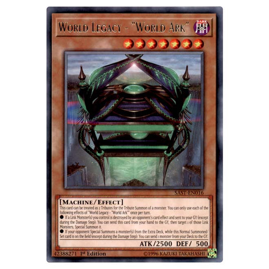 Yu-Gi-Oh! - Savage Strike - World Legacy - World Ark (Rare) SAST-EN016