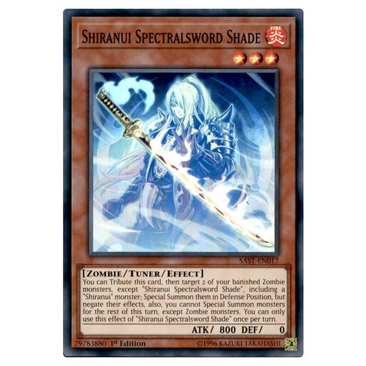 Yu-Gi-Oh! - Savage Strike - Shiranui Spectralsword Shade (Super Rare) SAST-EN017