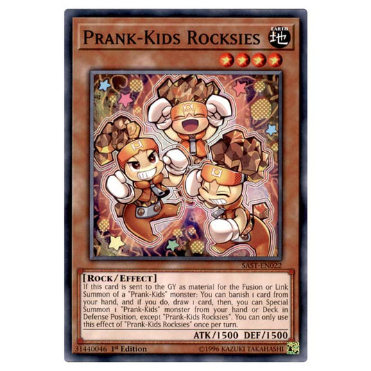 Yu-Gi-Oh! - Savage Strike - Prank-Kids Rocksies (Common) SAST-EN022