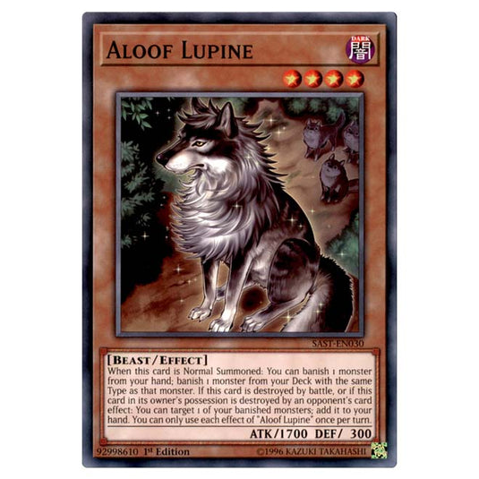 Yu-Gi-Oh! - Savage Strike - Aloof Lupine (Common) SAST-EN030