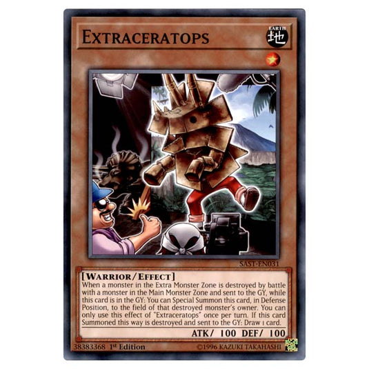 Yu-Gi-Oh! - Savage Strike - Extraceratops (Common) SAST-EN031