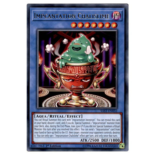 Yu-Gi-Oh! - Savage Strike - Impcantation Chalislime (Rare) SAST-EN032