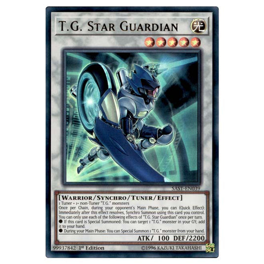 Yu-Gi-Oh! - Savage Strike - T.G. Star Guardian (Ultra Rare) SAST-EN039