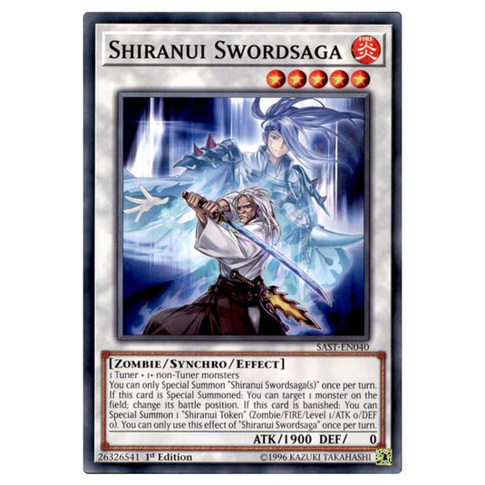 Yu-Gi-Oh! - Savage Strike - Shiranui Swordsaga (Common) SAST-EN040