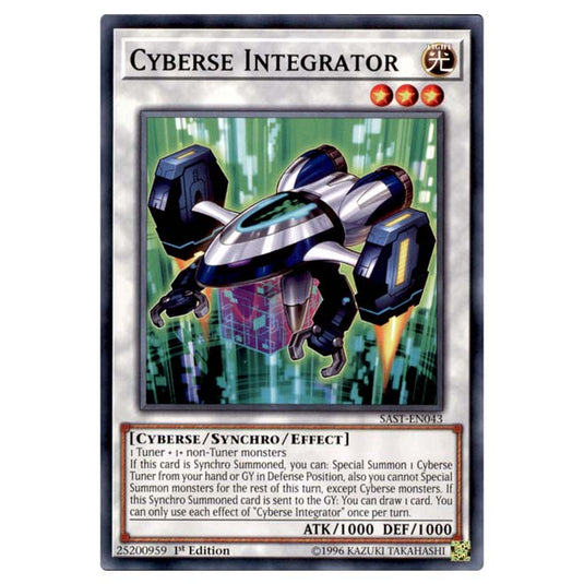 Yu-Gi-Oh! - Savage Strike - Cyberse Integrator (Common) SAST-EN043