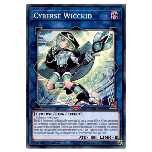 Yu-Gi-Oh! - Savage Strike - Cyberse Wicckid (Common) SAST-EN044