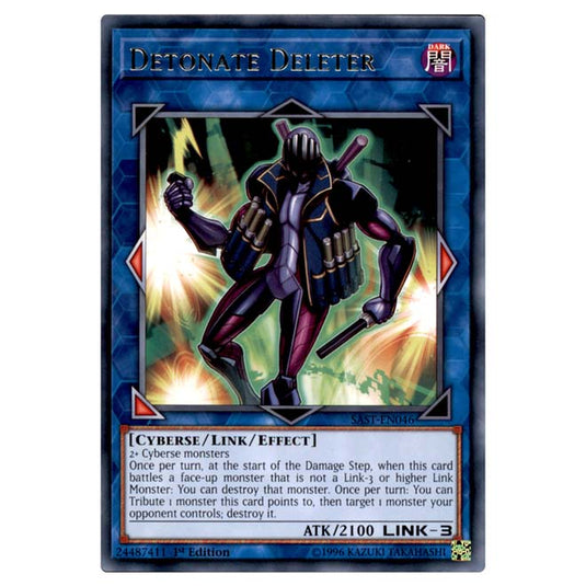 Yu-Gi-Oh! - Savage Strike - Detonate Deleter (Rare) SAST-EN046