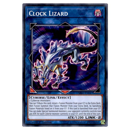 Yu-Gi-Oh! - Savage Strike - Clock Lizard (Common) SAST-EN047