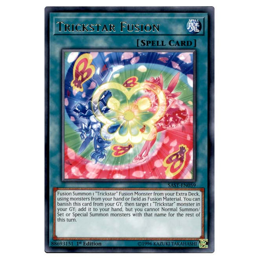 Yu-Gi-Oh! - Savage Strike - Trickstar Fusion (Rare) SAST-EN059