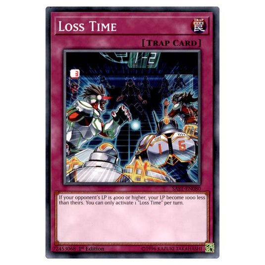 Yu-Gi-Oh! - Savage Strike - Loss Time (Common) SAST-EN080 Yu-Gi-Oh! - Savage Strike - Loss Time (Common) SAST-EN080