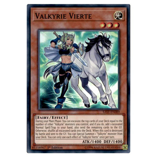 Yu-Gi-Oh! - Savage Strike - Valkyrie Vierte (Super Rare) SAST-EN089