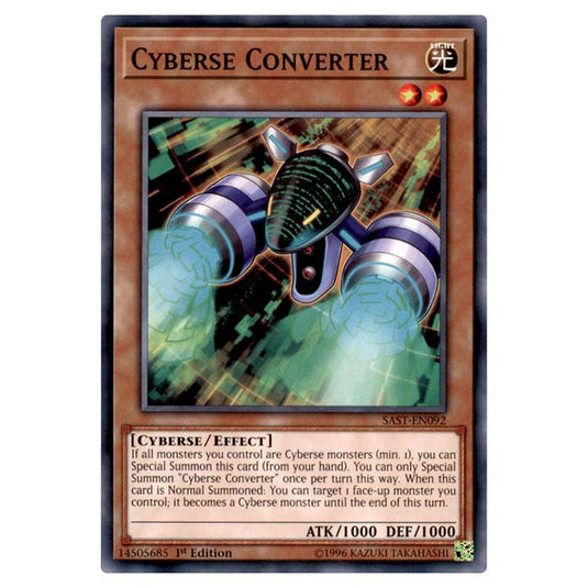 Yu-Gi-Oh! - Savage Strike - Cyberse Converter (Common) SAST-EN092