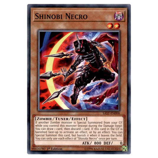 Yu-Gi-Oh! - Savage Strike - Shinobi Necro (Common) SAST-EN098