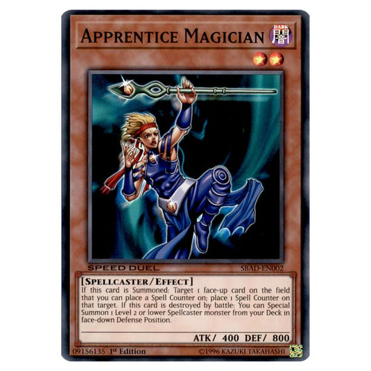 Yu-Gi-Oh! - Attack from the Deep - Apprentice Magician (Common) SBAD-EN002