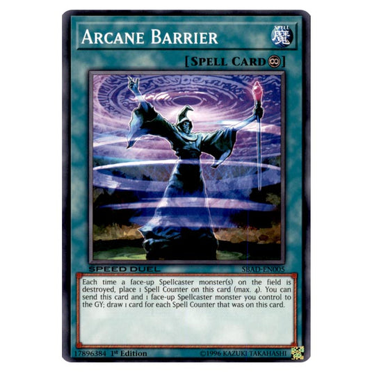 Yu-Gi-Oh! - Attack from the Deep - Arcane Barrier (Common) SBAD-EN005