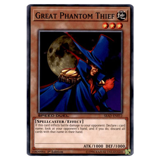 Yu-Gi-Oh! - Attack from the Deep - Great Phantom Thief (Common) SBAD-EN012