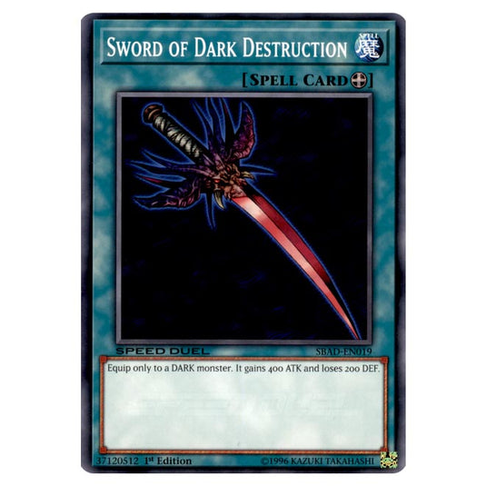 Yu-Gi-Oh! - Attack from the Deep - Sword of Dark Destruction (Common) Yu-Gi-Oh! - Attack from the Deep - Sword of Dark Destruction (Common)