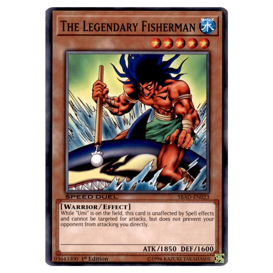 Yu-Gi-Oh! - Attack from the Deep - The Legendary Fisherman (Common) SBAD-EN023