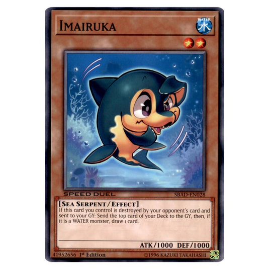 Yu-Gi-Oh! - Attack from the Deep - Imairuka (Common) SBAD-EN028 Yu-Gi-Oh! - Attack from the Deep - Imairuka (Common) SBAD-EN028